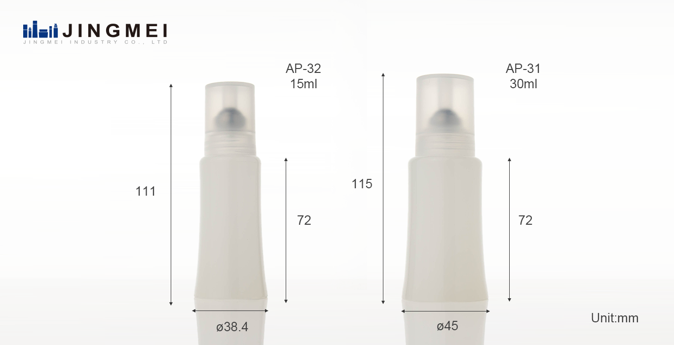 plastic roll on bottle