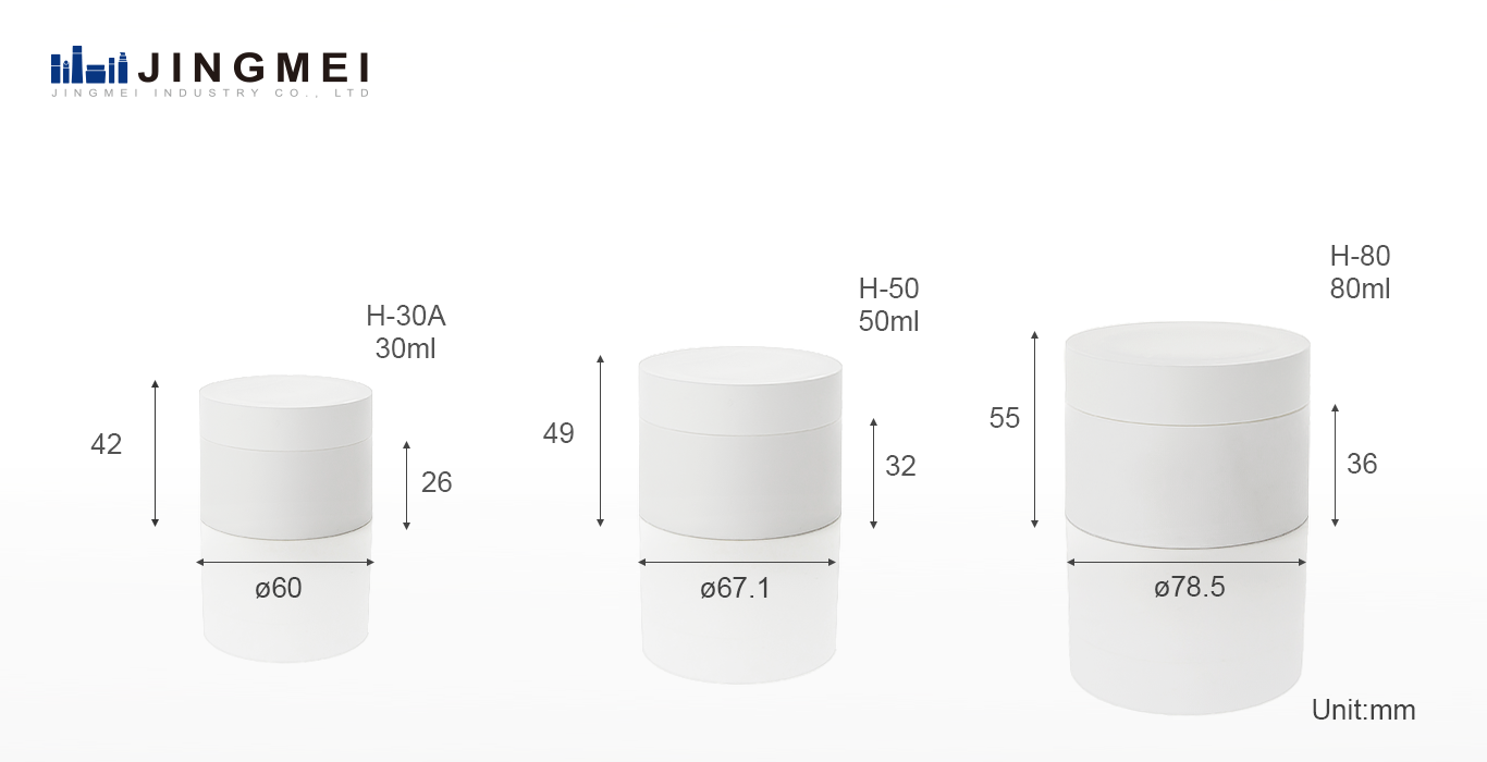 cosmetic jar cosmetic jar